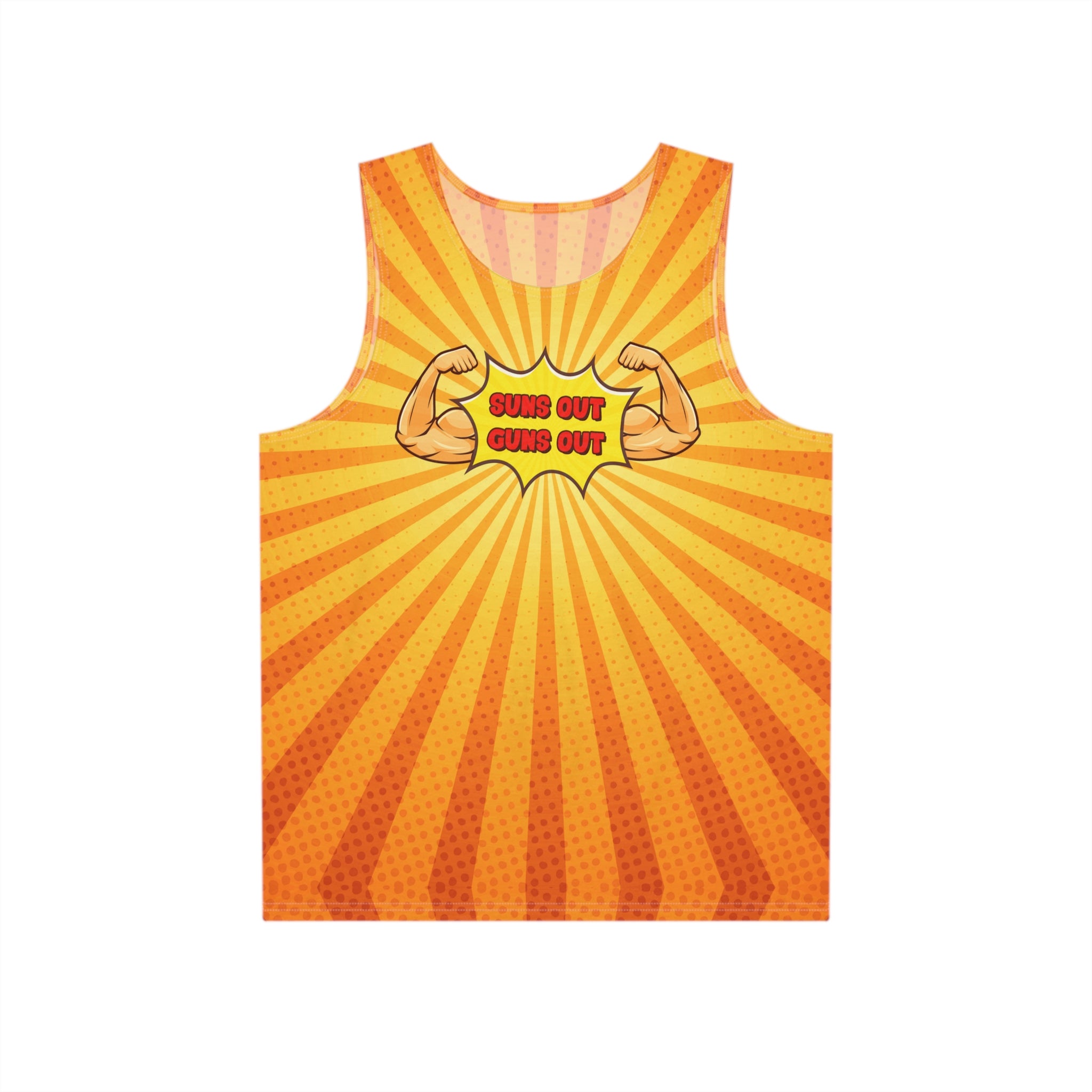 Suns Out Guns Out Men's Gym Tank⠀