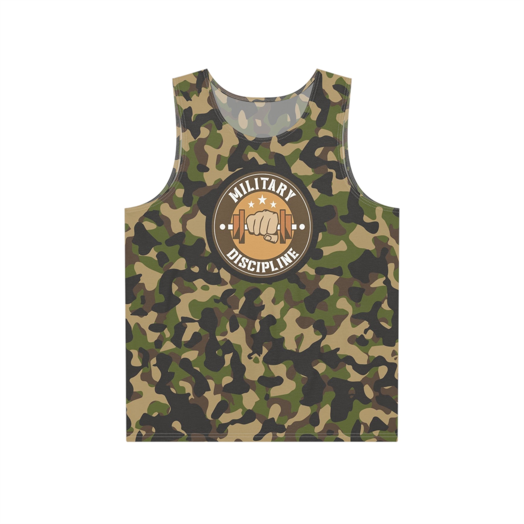 Military Discipline Men's Gym Tank⠀