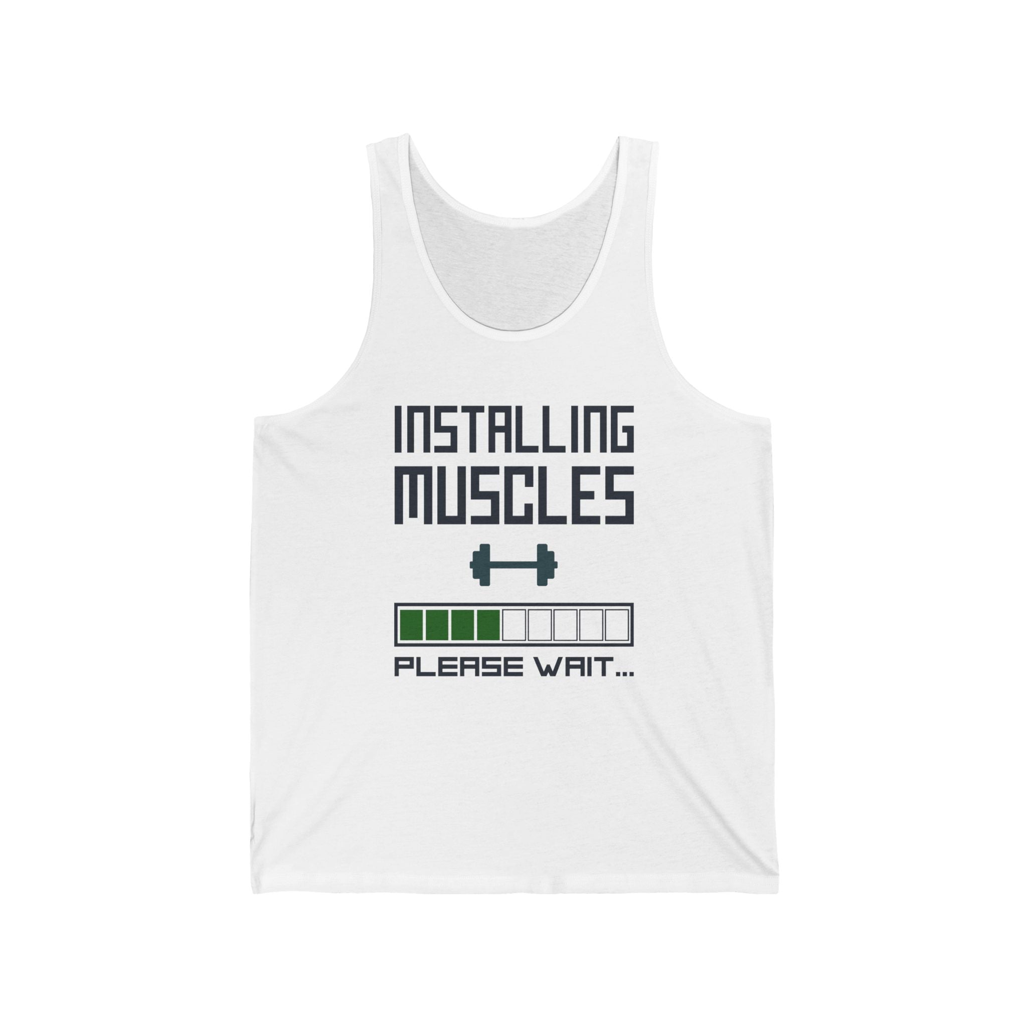 Installing Muscles Men's Gym Tank Top⠀