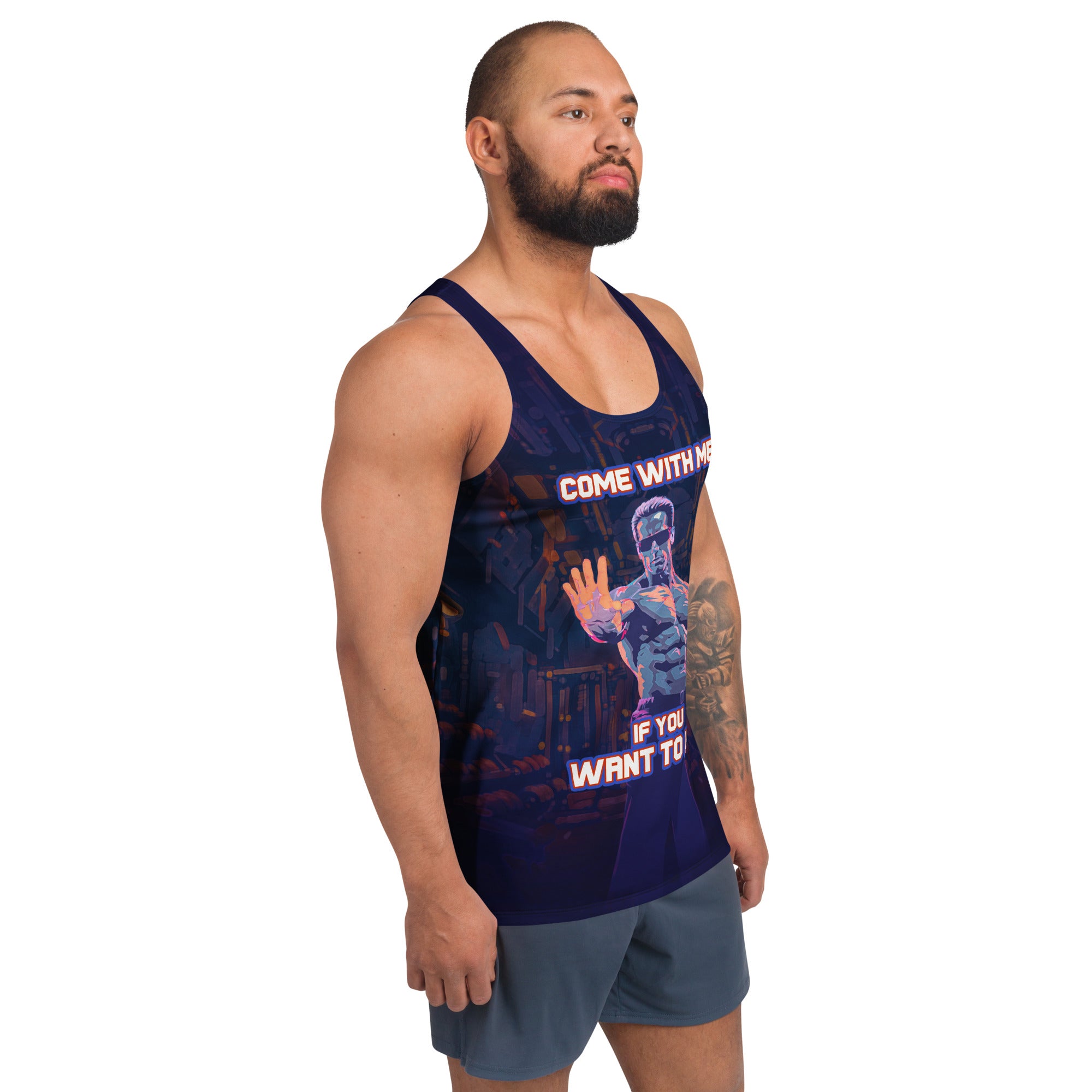 Come With Me Men's Tank Top⠀