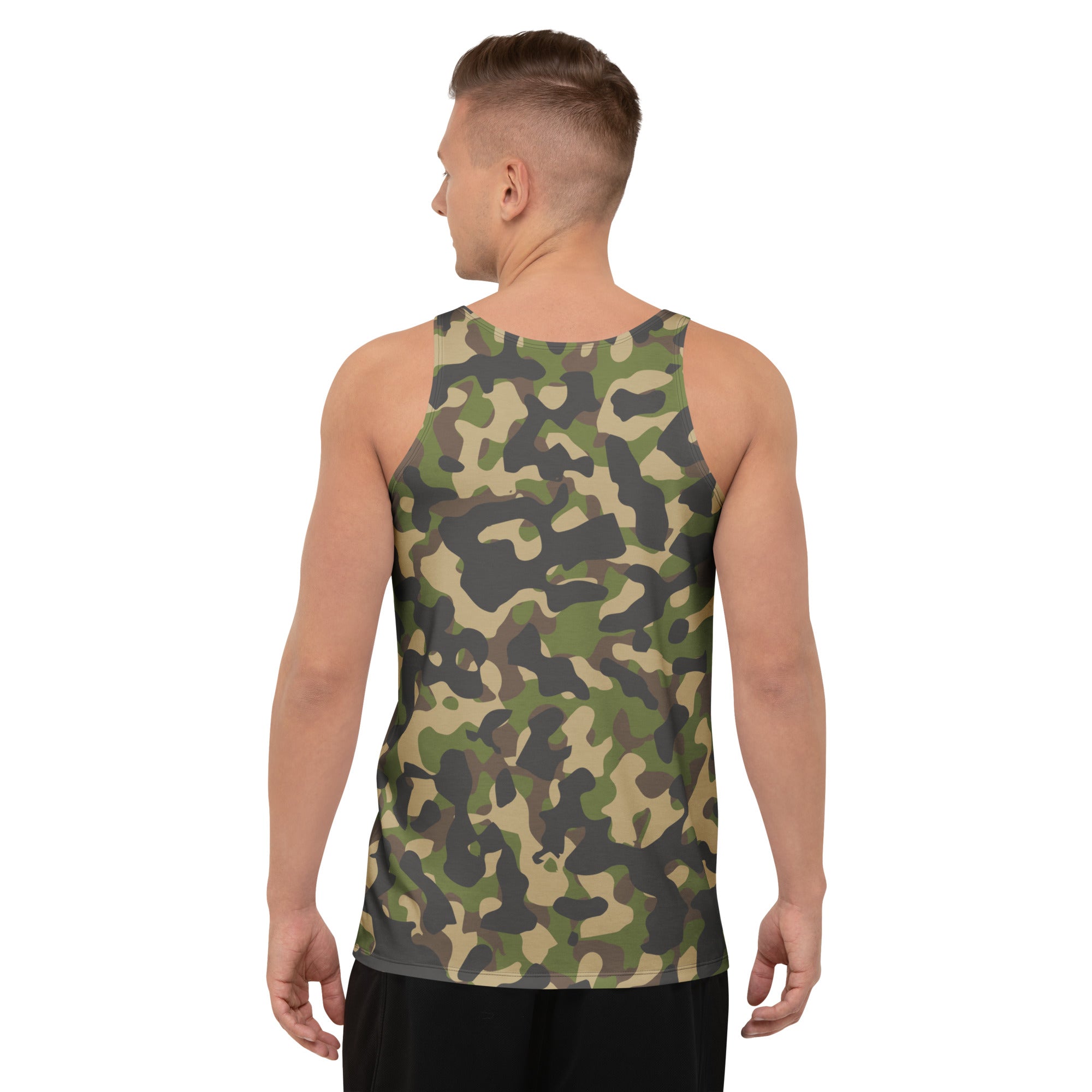 Military Discipline Men's Gym Tank⠀