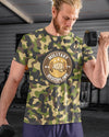 Military Discipline Men's Gym T-shirt⠀